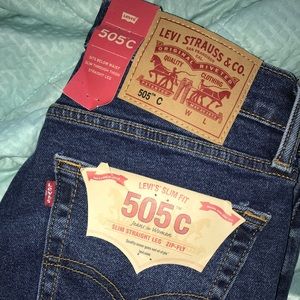 LEVIS 505C in DARK INDIGO